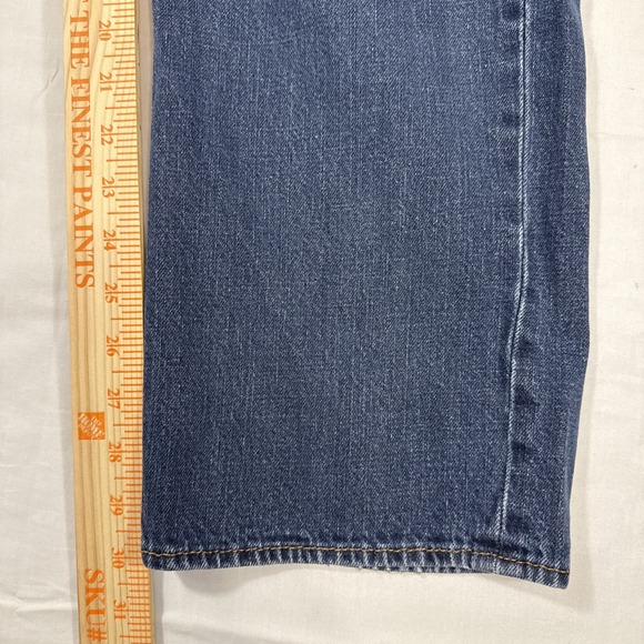 JEANS STRAIGHT Chaps Pants Mens 36X30 Blue Denim Outdoors Casual Adult - Picture 6 of 10